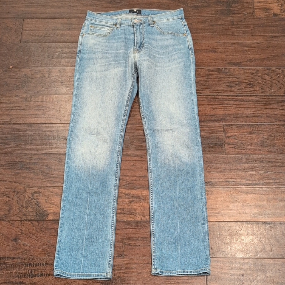 Seven For All Mankind Men's Light Blue Jeans